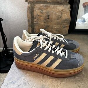 adidas Gray and Cream Casual Sneakers